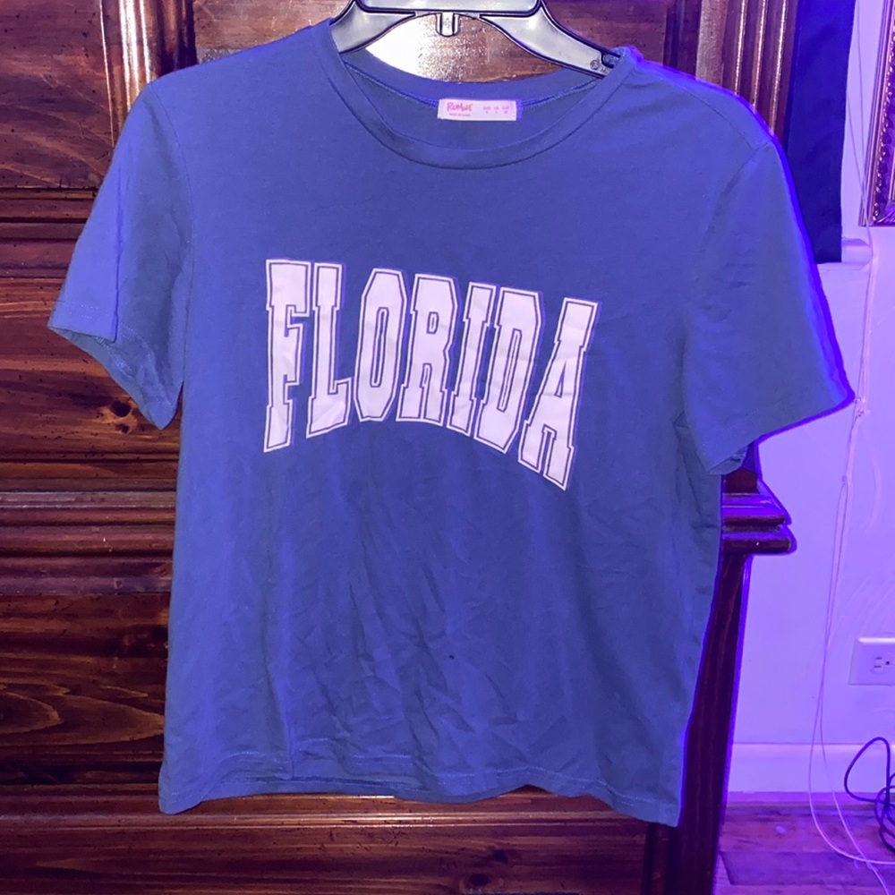 Blue Florida graphic tee